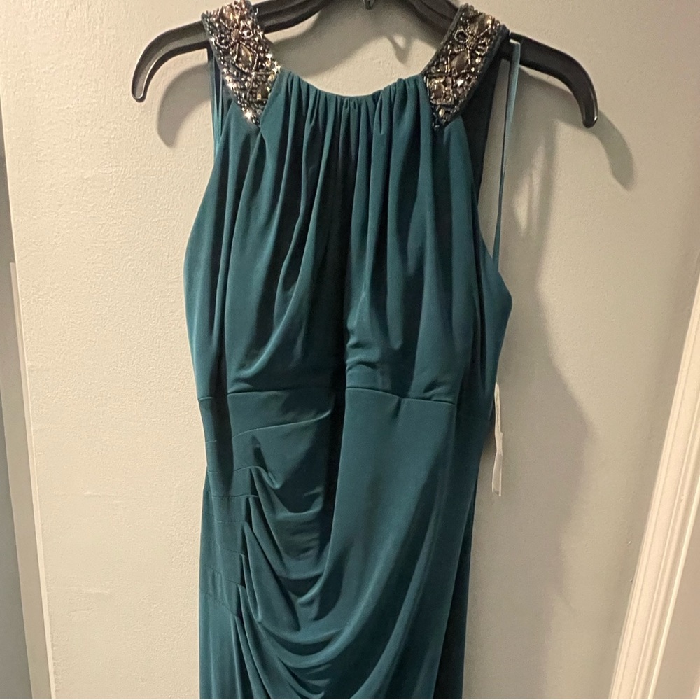NWT Xscape Backless Maxi